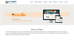 Desktop Screenshot of eopen.com.br