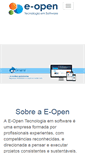 Mobile Screenshot of eopen.com.br